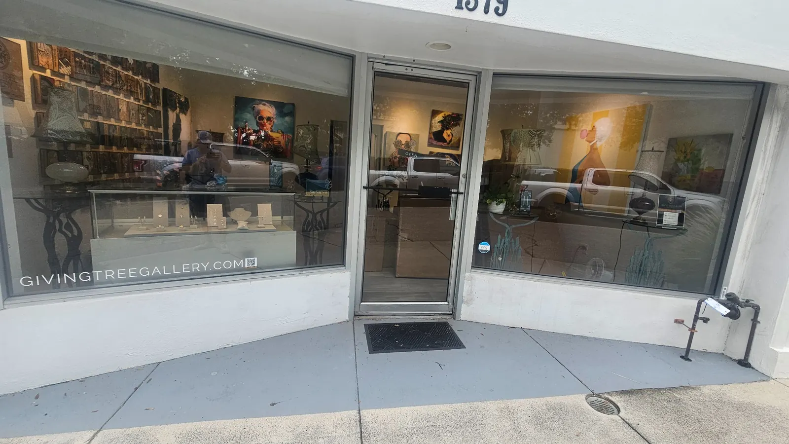 David Westgate window cleaning Sarasota storefront